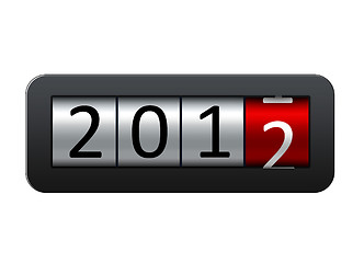 Image showing New 2012 year background.