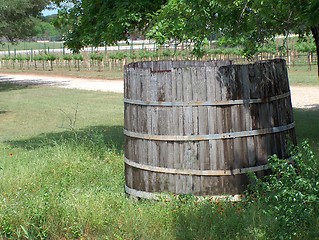 Image showing Wine barrel