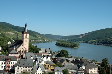 Image showing The Rhine Valley, Lorch