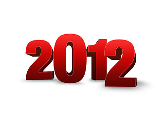 Image showing New 2012 year background.