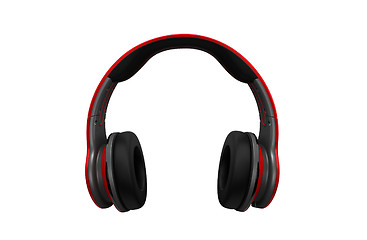 Image showing Headphones isolated on a white background