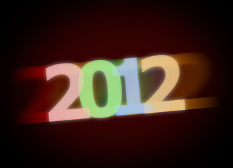 Image showing New 2012 year background.