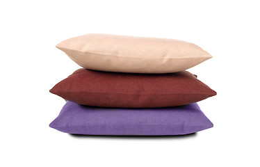 Image showing pillows isolated