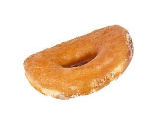 Image showing classic donut isolated on a white background