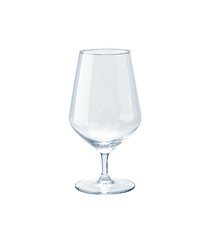 Image showing Empty wineglass isolated