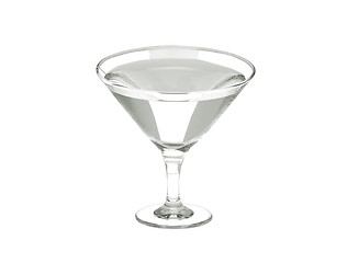 Image showing glass with martini drink