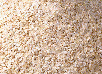 Image showing oatmeal background