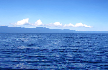 Image showing Blue sky and sea