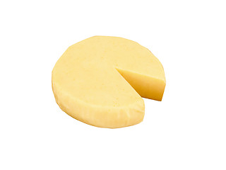 Image showing One wheel round cheese