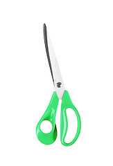 Image showing Green scissors