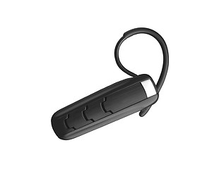 Image showing Wireless bluetooth hands free headset