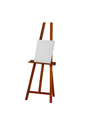 Image showing Easel isolated on white