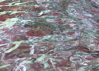 Image showing River waves texture