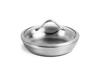 Image showing Silver cooking pot