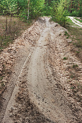 Image showing Fire protection measures in the forest