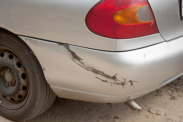 Image showing Damage to the bumper