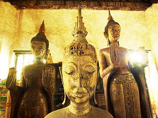 Image showing Buddha statues