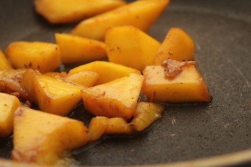 Image showing fried mango slices