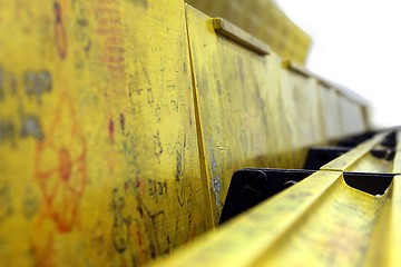 Image showing university yellow lecture hall