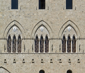 Image showing arcitectural detail in Siena