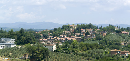 Image showing Siena in Tuscany