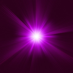 Image showing A purple color design with a burst. EPS 8