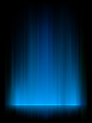 Image showing Blue northern lights, aurora borealis. EPS 8