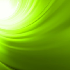 Image showing Twist background with green flow. EPS 8