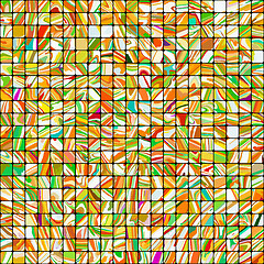 Image showing Multicolor Mosaic Background. EPS 8