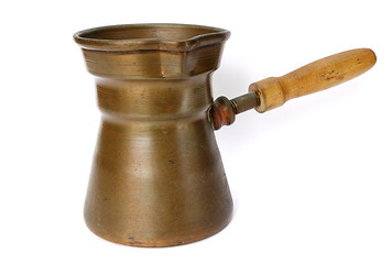 Image showing vintage copper kettle