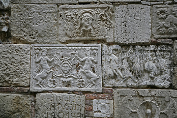 Image showing Ancient reliefs