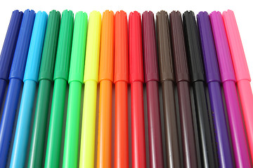 Image showing Soft-tip pens