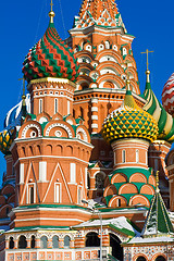 Image showing Saint Basil Cathedral on Red Square