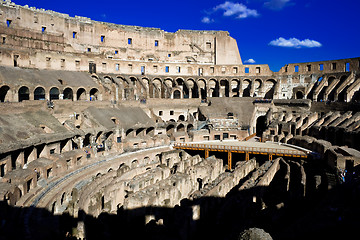 Image showing Inside Roman Colosseum 