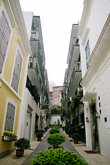 Image showing Alley in Macau