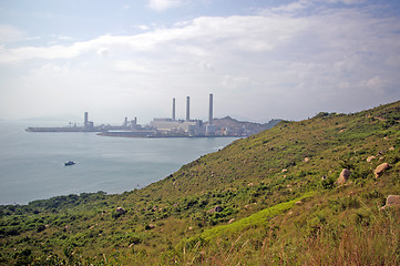 Image showing Power station in Hong Kong