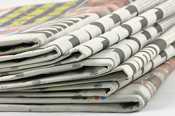 Image showing newspapers