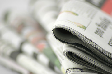 Image showing newspapers