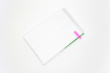 Image showing Notebook isolated on white background
