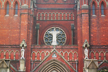 Image showing Catholic church in Shanghai, china 