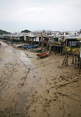 Image showing Tai O fishing village in Hong Kong