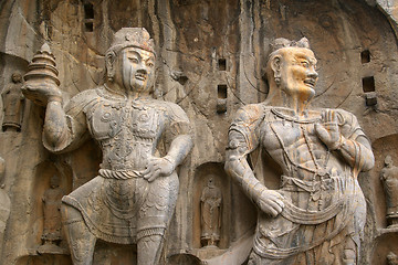 Image showing Longmen Grottoes