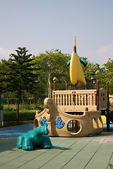 Image showing Playground under sunshine