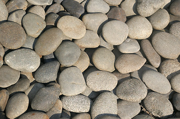 Image showing Pebble stones background