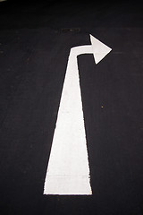 Image showing Turn right sign