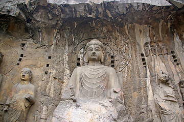 Image showing Longmen Grottoes