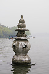 Image showing West Lake Cultural Landscape in Hangzhou, China