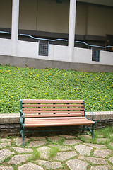 Image showing Chair in countryside 