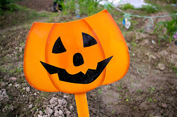Image showing Pumpkin sign