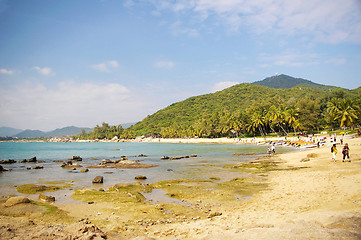 Image showing Beach in Sanya, Hainan, China.